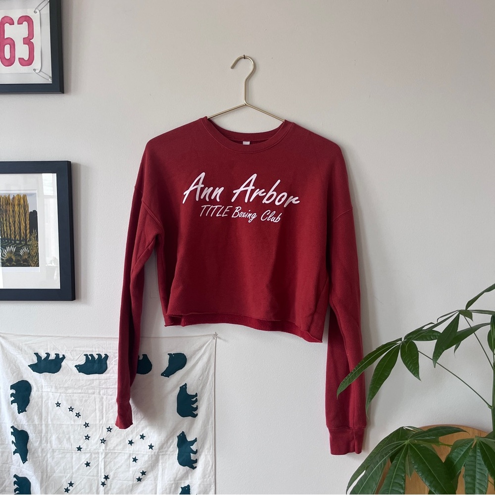 Ann Arbor x Title Boxing Crop